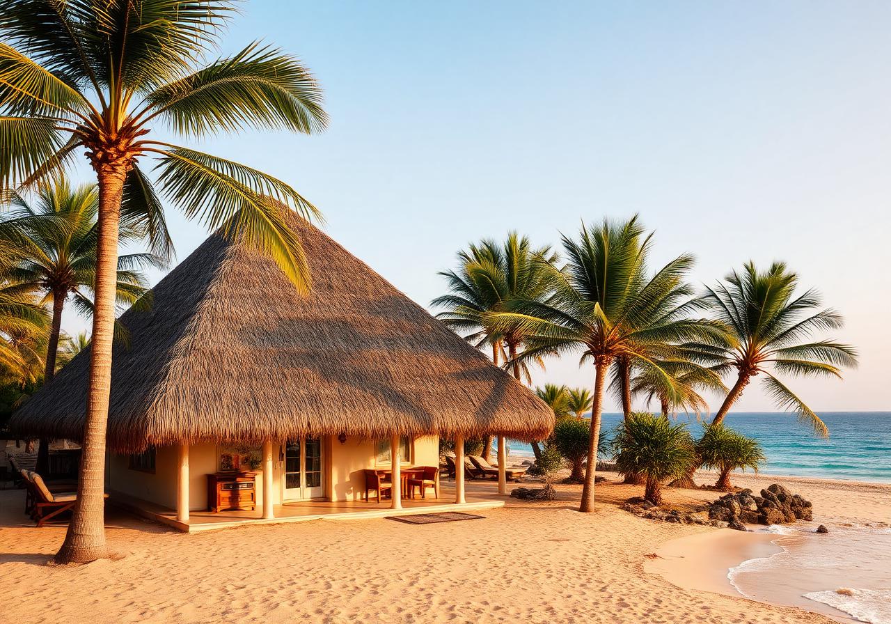Strand-Bungalow
