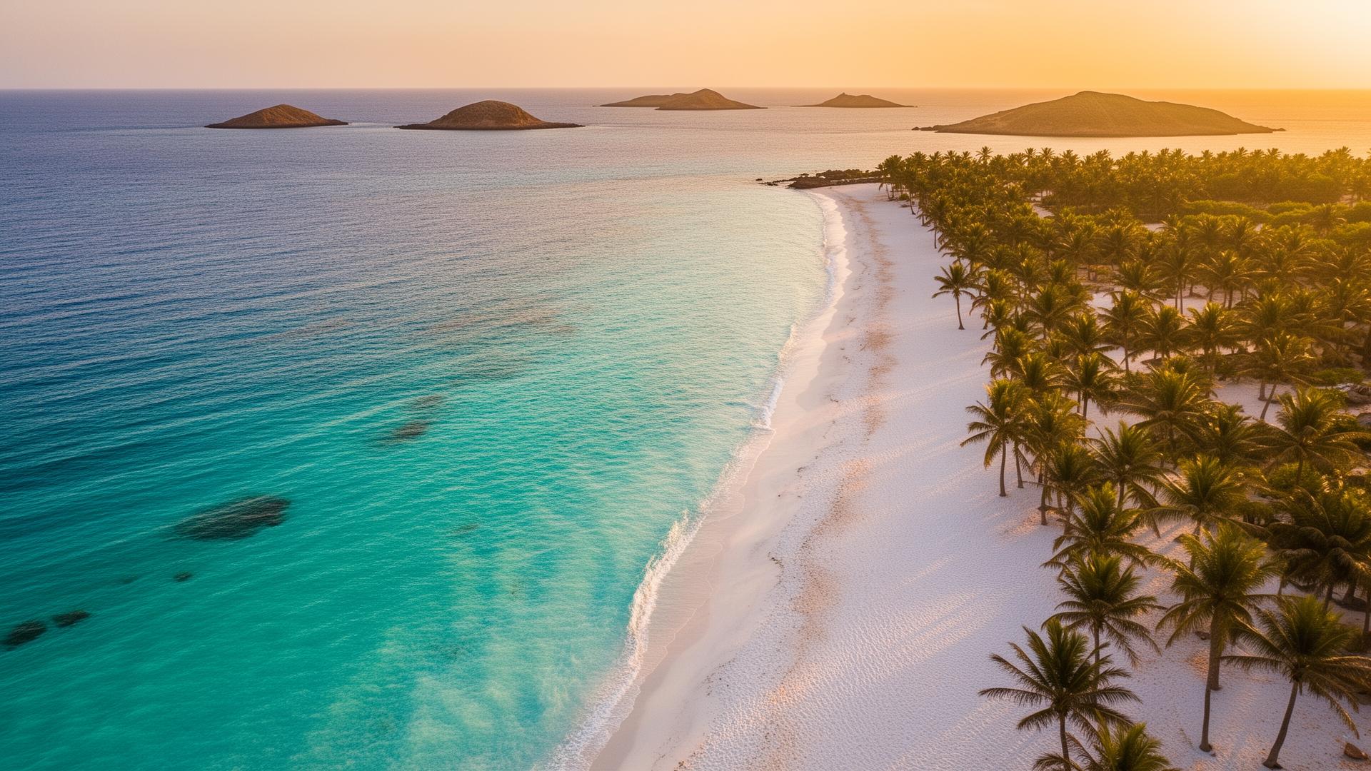 Gurgusum Beach am Roten Meer in Eritrea